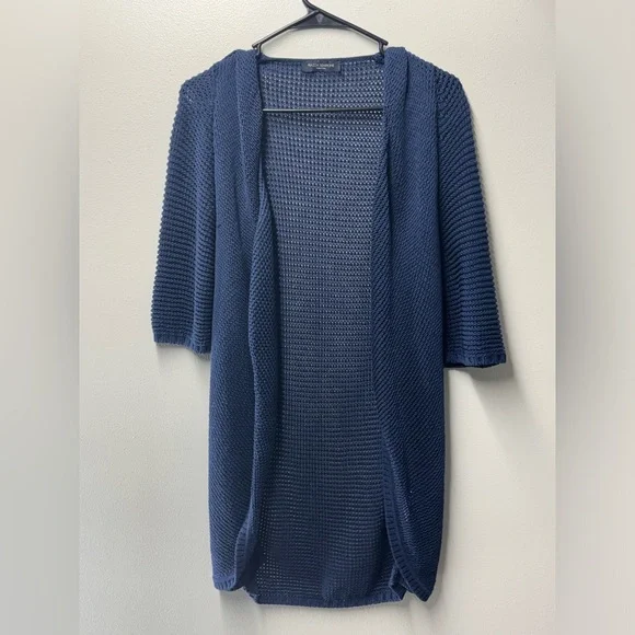 Piazza Sempione SpA Blue Knit Cardigan - Picture 1 of 13